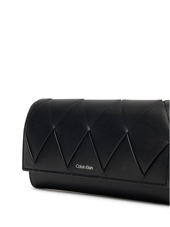 Calvin Klein Calvin Klein Handtasche Ck Woven Convertible Wallet Bag K60K612970 Schwarz