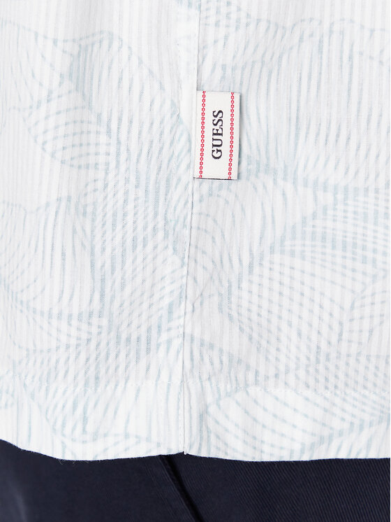 Guess Guess Cămașă M3GH71 WFDZ0 Albastru Regular Fit