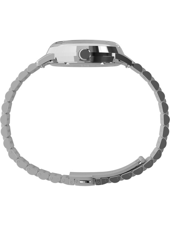 Timex Timex Zegarek TW2Y47600 Srebrny