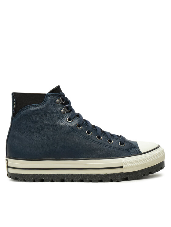 Converse Šnurovacia obuv Chuck Taylor All Star City Trek Waterproof A08558C Tmavomodrá