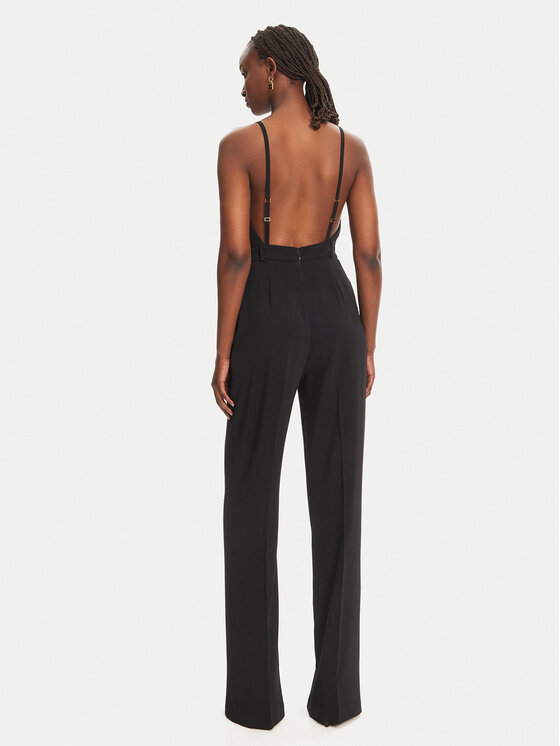 Elisabetta Franchi Elisabetta Franchi Kezeslábas TU-049-52E2-V560 Fekete Regular Fit