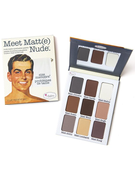 theBalm theBalm MEET MATT(e) Paleta cieni do powiek Nude