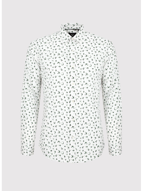 Pako Lorente Pako Lorente Koszula P23SF-1X-016 Biały Slim Fit