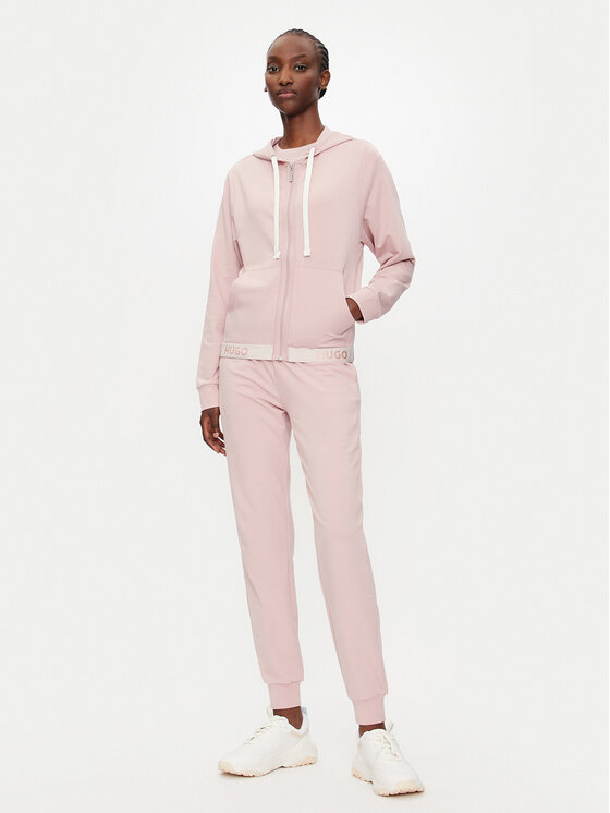 HUGO Hugo Melegítő alsó Sporty Logo 50520499 Rózsaszín Regular Fit