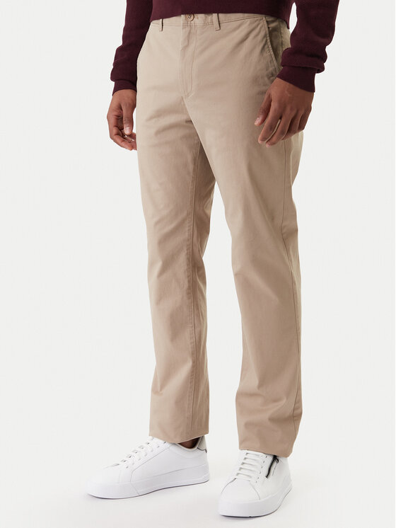 Tommy Hilfiger Tommy Hilfiger Pantaloni chino Denton Essential MW0MW40262 Bej Straight Fit