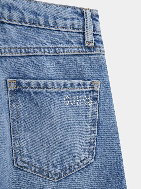 Guess Kids Guess Kids Spodnie materiałowe 180603 Niebieski Regular Fit