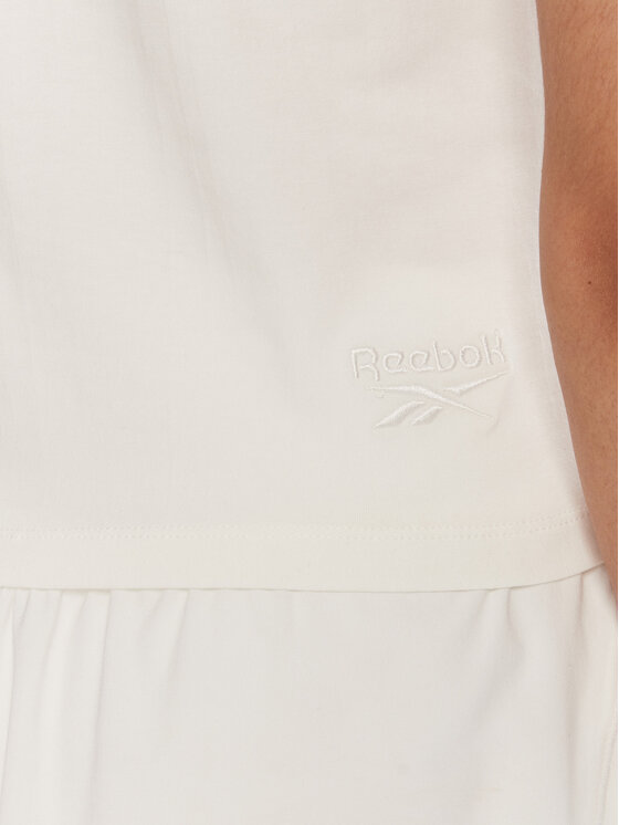 Reebok Reebok T-shirt RK25309CCW Bijela Slim Fit
