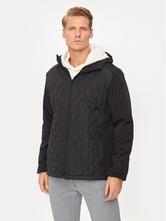 Brave Soul Brave Soul Giacca di transizione MJK-ROBBINS Nero Regular Fit