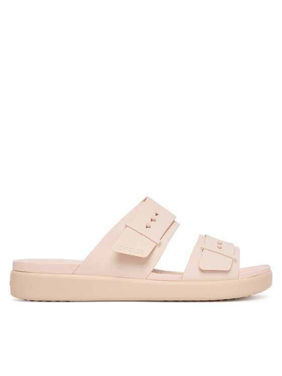 Crocs Crocs Klapki Brooklyn Buckle Low Low 211215 Różowy