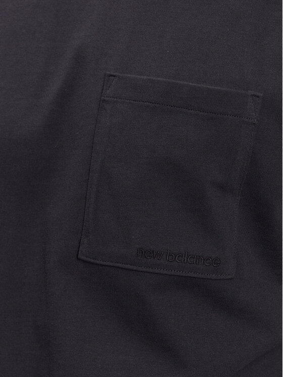 New Balance New Balance T-Shirt Athletics Nature State MT23567 Czarny Relaxed Fit