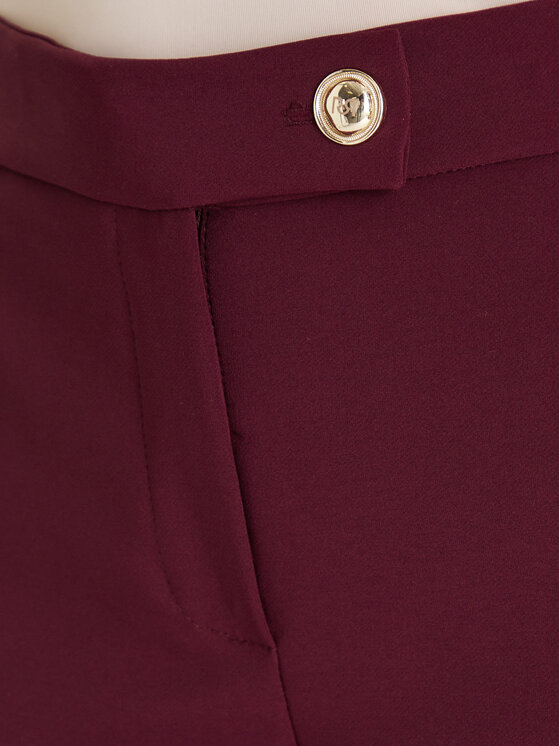 Rinascimento Rinascimento Чино панталони CFC0126225003 Бордо Slim Fit