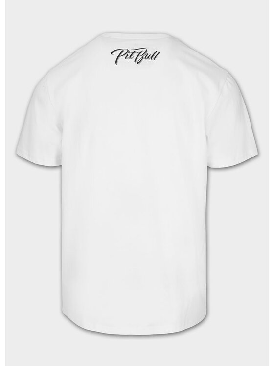 PITBULL PITBULL T-Shirt Koszulka męska EL JEFFE 3XL Biały Regular Fit