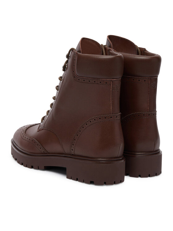 LAUREN RALPH LAUREN LAUREN RALPH LAUREN Kotníková obuv Alysn 802977885002 Hnědá