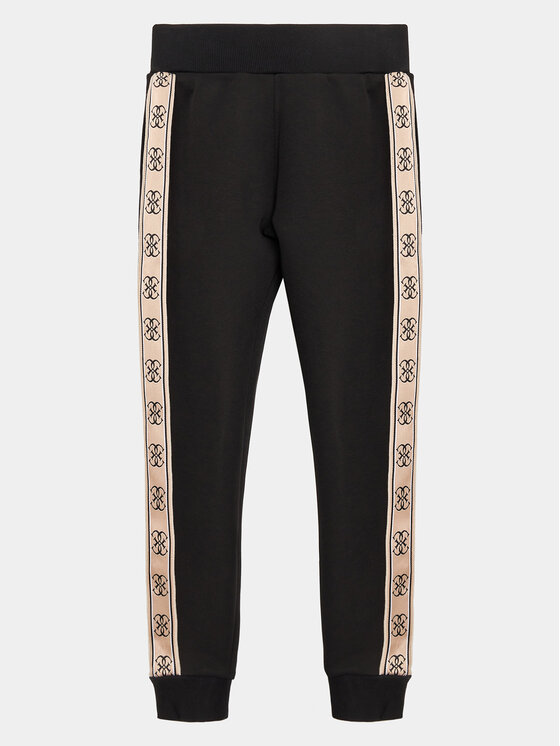 Guess Guess Teplákové kalhoty J2YQ27 KB3P2 Černá Relaxed Fit