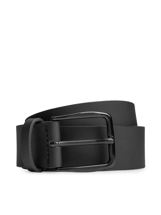 Boss Pánsky opasok Tobi-Logtip Sz35 50513086 Čierna
