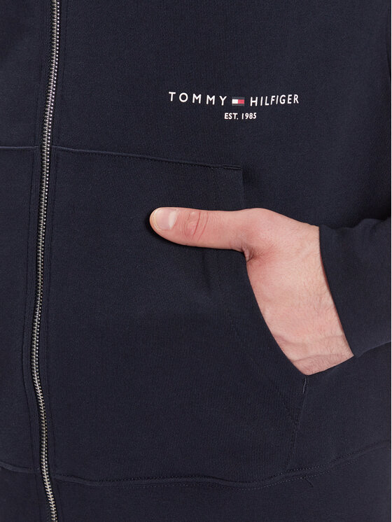 Tommy Hilfiger Tommy Hilfiger Sweatshirt Global Stripe Tape MW0MW30020 Dunkelblau Regular Fit