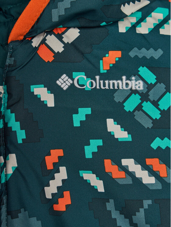 Columbia Columbia Žiemos kombinezonas Powder Lite™ Reversible Bunting Žalia Regular Fit