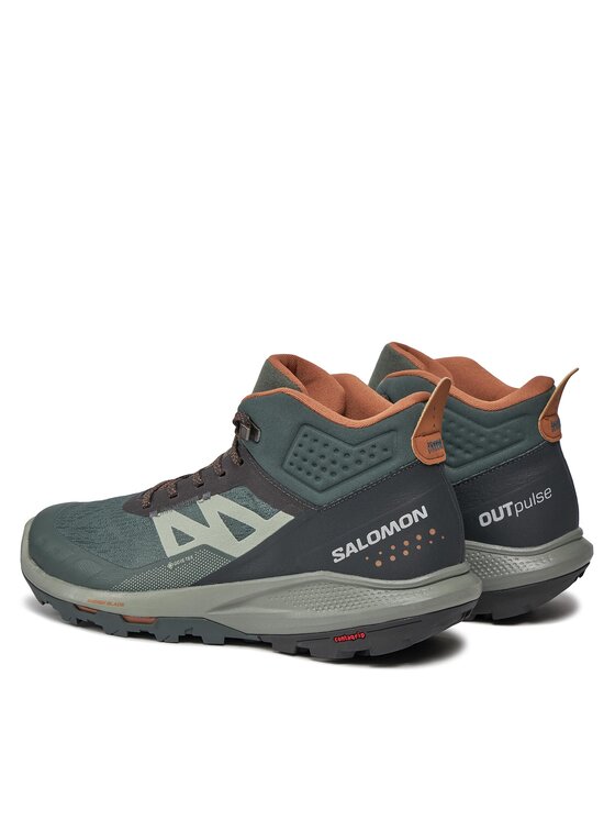 Salomon Salomon Trekkingi Outpulse Mid GORE-TEX L47297600 Zielony