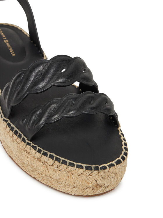 Tommy Hilfiger Tommy Hilfiger Espadrilles FW0FW08496 Fekete