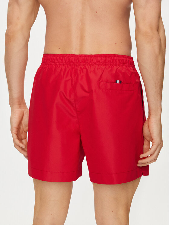 Tommy Hilfiger Tommy Hilfiger Pantaloncini da bagno UM0UM03258 Rosso Regular Fit