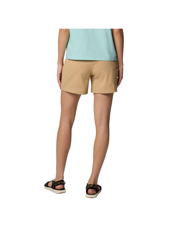 Columbia Columbia Szorty sportowe Leslie Falls Short II Beżowy Regular Fit