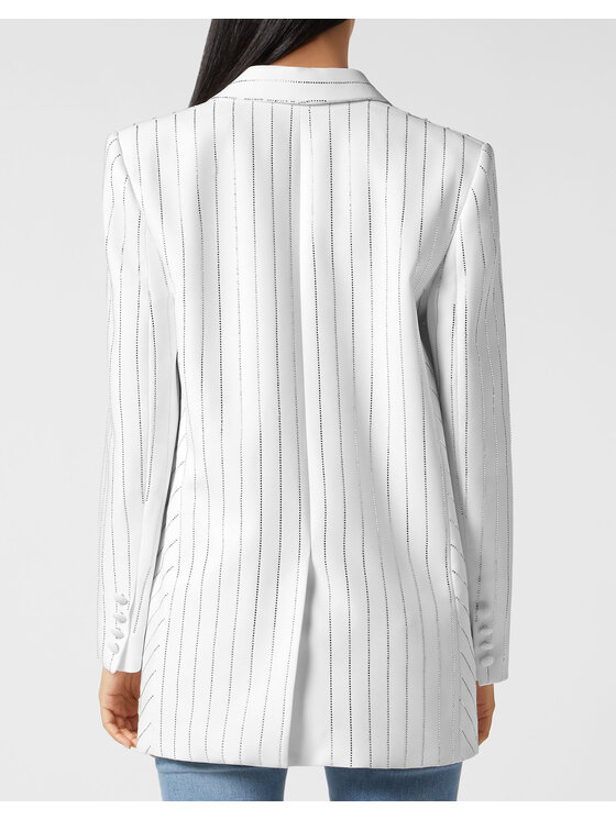 PHILIPP PLEIN PHILIPP PLEIN Giacca da abito 9307 Bianco Loose Fit