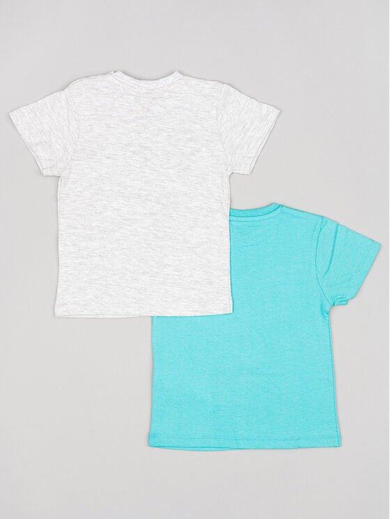 Zippy Zippy 2er-Set T-Shirts ZBBAP0303 23016 Bunt Regular Fit