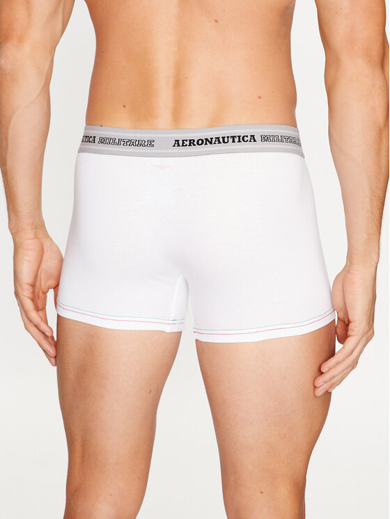 Aeronautica Militare Aeronautica Militare 2er-Set Boxershorts AM1UBX004 Weiß