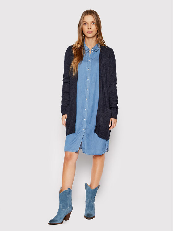 Vila Vila Кардиган Ril 14044041 Cиній Regular Fit