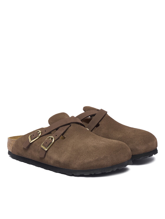 Birkenstock Birkenstock Pantoletten Blair D-Buckle 1032983 Braun