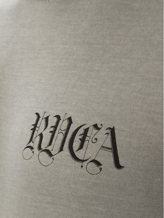 RVCA RVCA Marškinėliai Benj Battle Ss 23A351540 Žalia Regular Fit