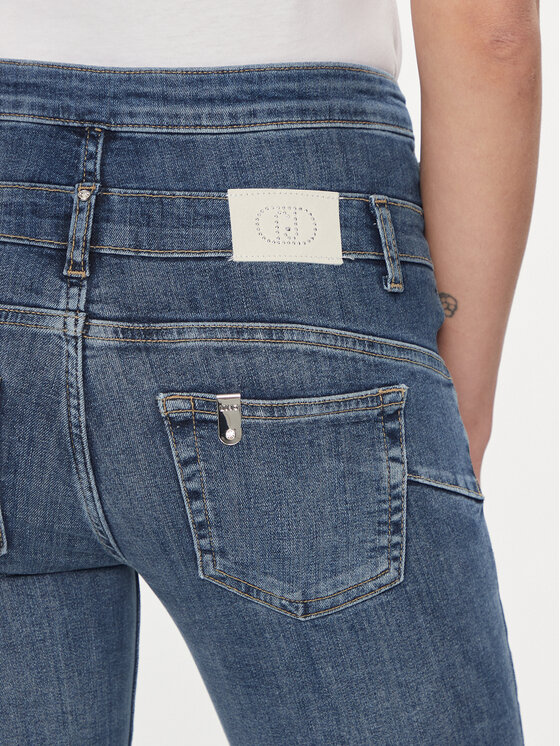 Liu Jo Liu Jo Jeans hlače UA4014 D4391 Modra Slim Fit