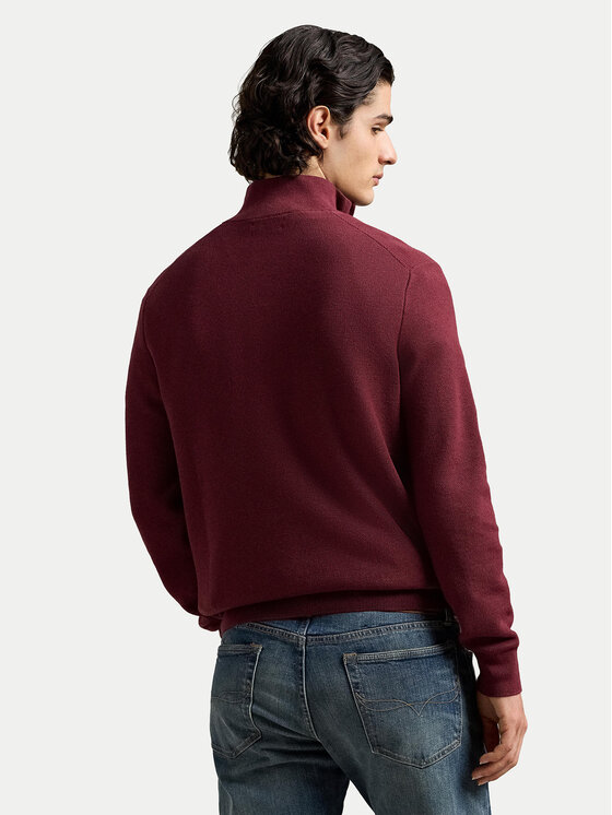 Polo Ralph Lauren Polo Ralph Lauren Kampsun 710932304525 Bordoopunane Regular Fit