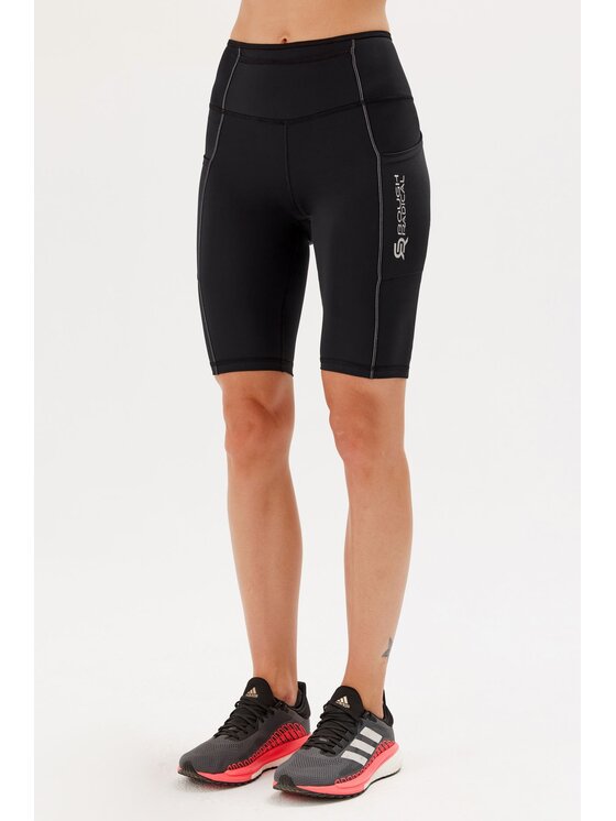 ROUGH RADICAL ROUGH RADICAL Pantaloncini sportivi FUSION SHORTS Nero Slim Fit