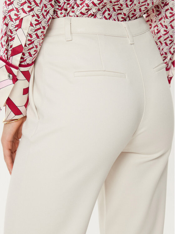 Guess Guess Spodnie materiałowe W5RB30 KCMU2 Beżowy Regular Fit