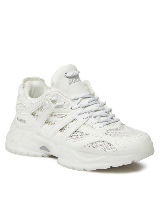 Guess Guess Sneakersy Belluna FLJBLL ELE12 Biały