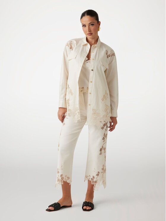 Marciano Guess Marciano Guess Top 174775 Biały Classic Fit