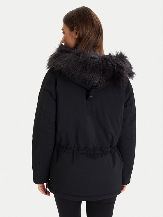 Napapijri Napapijri Geacă fără fermoar Skidoo W 2.0 NP0A4I5F Negru Regular Fit
