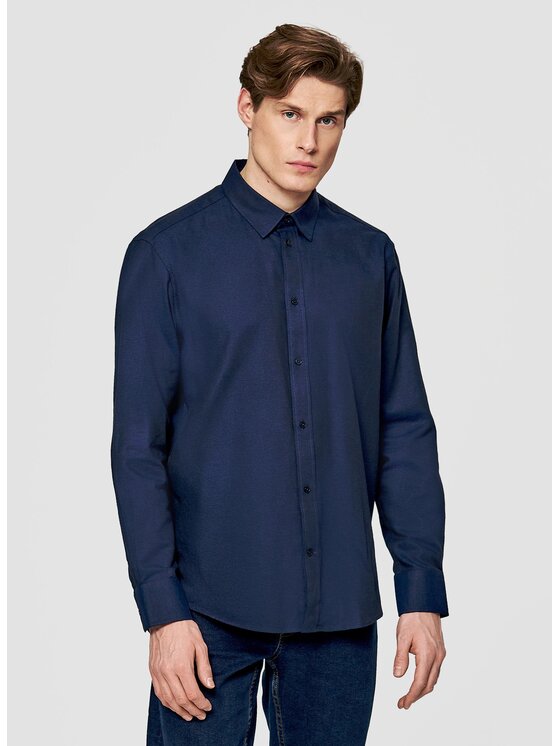 Pako Lorente Pako Lorente Koszula P26SF-1X-030 Granatowy Regular Fit