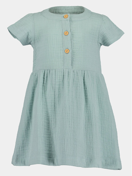 Blue Seven Blue Seven Ljetna haljina 919052 X Zelena Regular Fit
