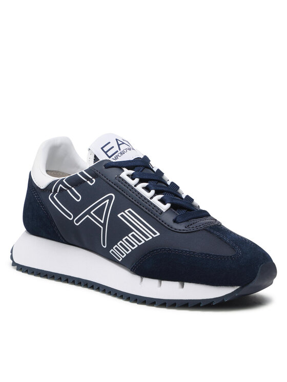 EA7 Emporio Armani EA7 Emporio Armani Sneakersy X8X101 XK257 N527 Granatowy