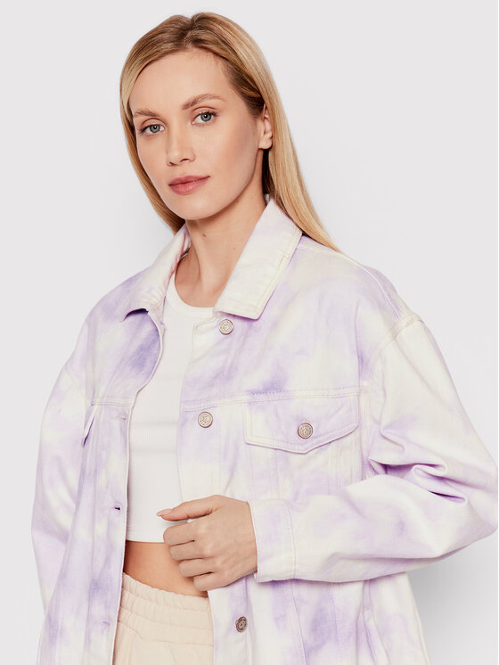 DeeZee DeeZee Džinsa jaka Colours On Me KL033 Violets Oversize