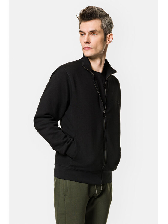 Lancerto Lancerto Bluza Belair BL073222000016 Czarny Regular Fit