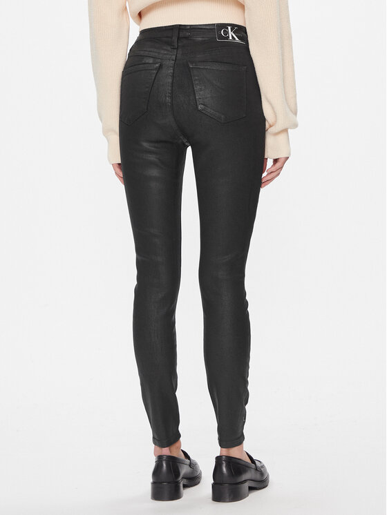 Calvin Klein Jeans Calvin Klein Jeans Traperice J20J222135 Crna Skinny Fit