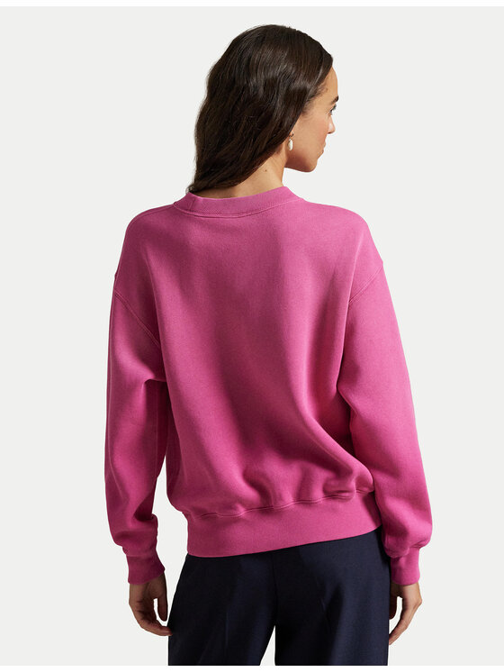 Polo Ralph Lauren Polo Ralph Lauren Mikina 211971697505 Růžová Relaxed Fit
