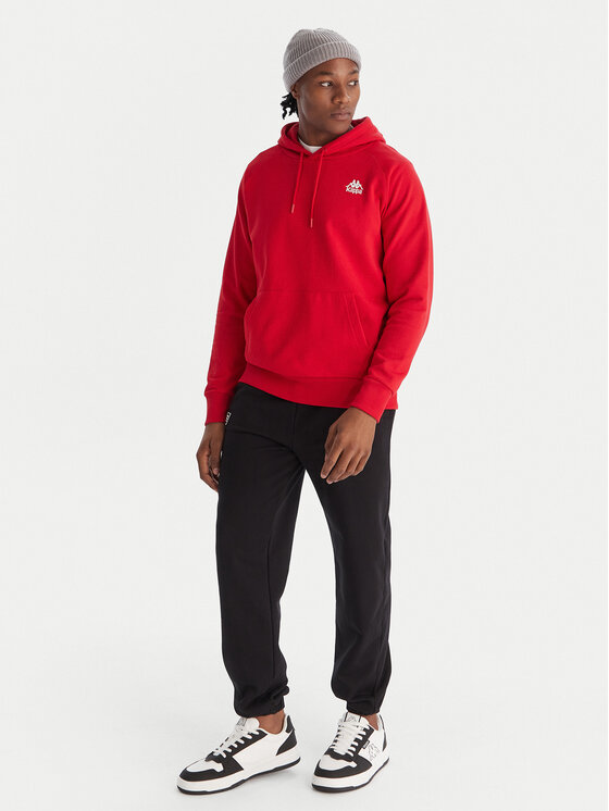 Kappa Kappa Mikina Authentic 321W7GW Červená Regular Fit