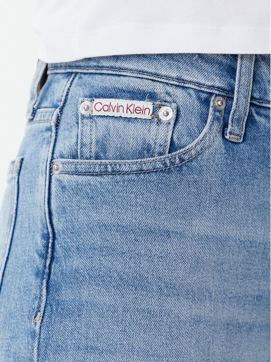Calvin Klein Jeans Calvin Klein Jeans Džinsi J20J225148 Zils Mom Fit