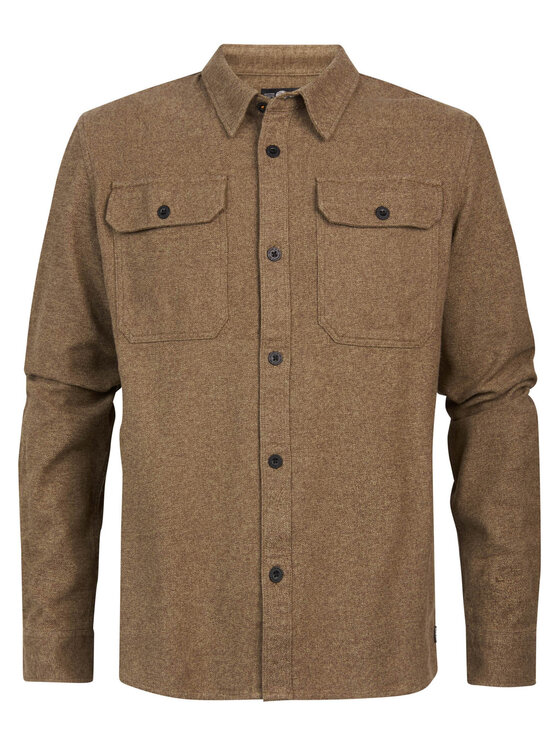 Petrol Industries Petrol Industries Camicia M-3030-SIL430 Marrone Regular Fit