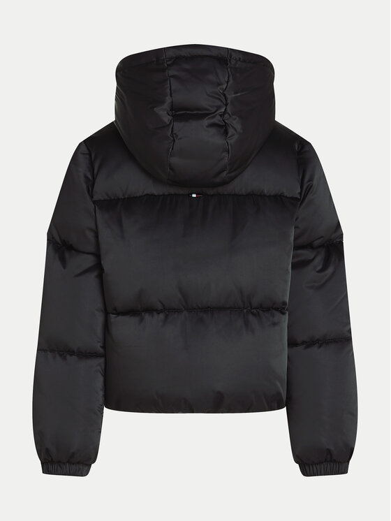 Tommy Hilfiger Tommy Hilfiger Kurtka puchowa New York KG0KG08050 Czarny Regular Fit