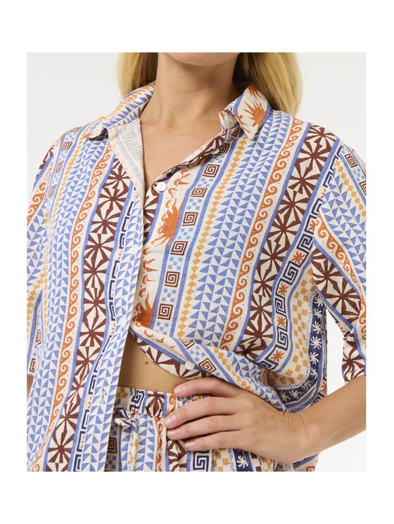 Rip Curl Rip Curl Koszula San Carlos S/S Shirt Kolorowy Standard Fit